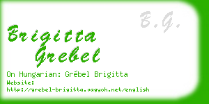 brigitta grebel business card